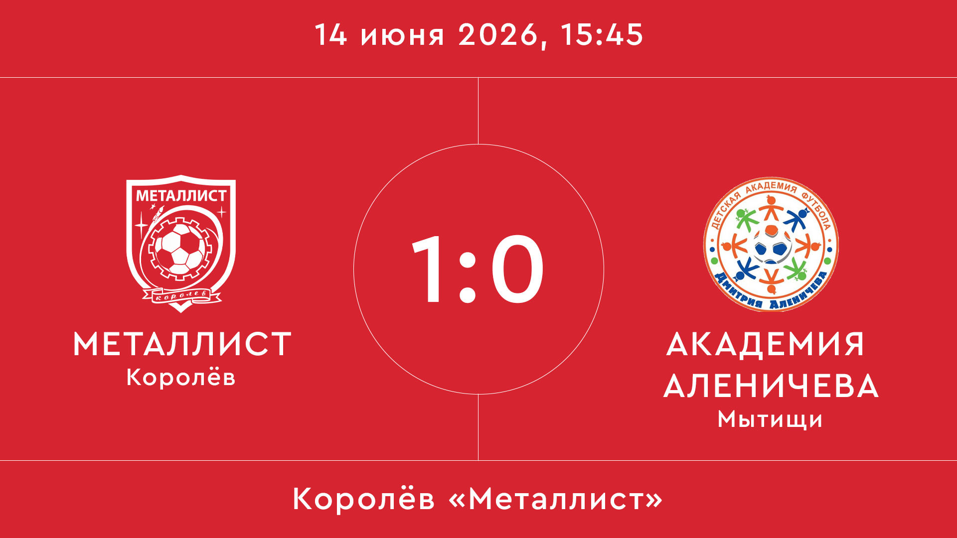 Металлист – Академия Аленичева